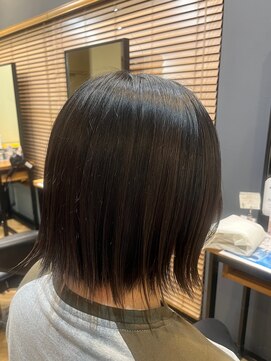 アルター(aL ter) ［切りっぱなしボブ/エアリーロング/美髪/ピンクブラウン/鎌取］