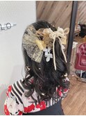 卒業式袴ヘアアレンジ