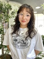 ヘアーアンドメイク ビス(HAIR&MAKE bis) 縮毛履歴からニュアンスパーマ レイヤーパーマ【中西思実】