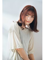 クロード モネ 池袋店(Claude MONET) ナチュラルミディアム×暖色ツヤカラー【池袋・池袋東口】