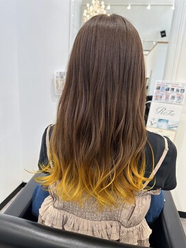 フォーディー(for D) Hair Salon for D × 裾カラー