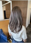 グレージュカラーレイヤーカット