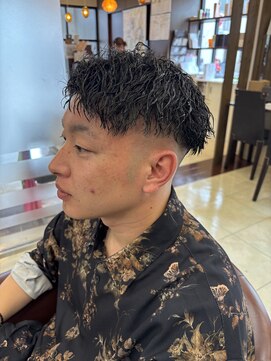 ヘアースペースブルーム ヒーロー 園田店(HAIR SPACE BLOOM hero) メンズパーマツイストスパイラル