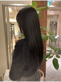 黒髪 ブルーブラック マットブラック サラ艶 艶髪 髪質改善