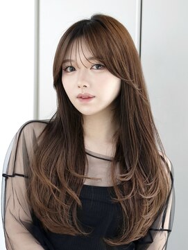 エインアンリー 明治神宮前(AIN.ANLY.) 着物メルティカラーくびれロング似合わせカットロングレイヤー