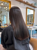 ロンドアベニール 北千住(Lond avenir)&nbsp;メルティカラーフェミニンロング似合わせカット髪質改善縮毛矯正
