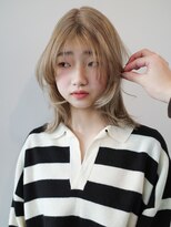 カシェル(cashel)&nbsp;ブリーチ1.2回ブロンドベージュハイトーン抜きっぱなし