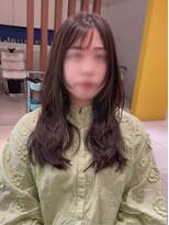 バサ 江古田店(BASSA)&nbsp;nuance layer cut 【会話控えめ美容師Runa】