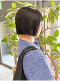 ホワイトグレージュ/デジタルパーマ/チェリーブラウン/名駅a29