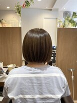 エル バイ ファースト(L by first) 【L by first】毛量を抑えたミニマムボブ