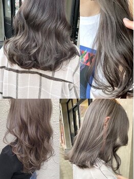 ロメオ 京橋(ROMEO)の写真/【透明感×柔らかなイルミナカラー取扱い】インナー/ポイントカラーでマスク映え★最旬ヘアカラーを先取り!