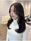 小辻 韓国風くびれヘア×チョコレートグレージュ レイヤー