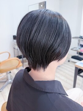 モリオ フロム ロンドン 成増店 【morio成増/児玉】くびれハンサムショート 黒髪