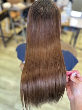 ニクスフリー(nix free) 夏◎紫外線ダメージケア×縮毛矯正×柔らか質感×ナチュラル