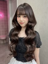 ラルム 新宿(LARME SHINJUKU)&nbsp;☆韓国ガーリー×トレンドフォワード巻き☆/艶感ココアブラウン