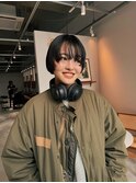 【HIDETO】ショート マッシュショート 顔周りレイヤー