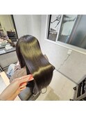 髪質改善ストレート