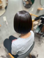 エス 大阪梅田店(es)&nbsp;ボブ×髪質改善縮毛矯正