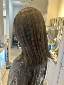 切りっぱなしミディアム