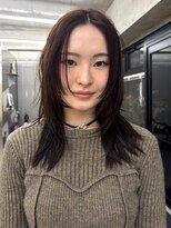 ミース(MIES)&nbsp;ハッシュカット/レイヤーカット/なんば/担当者平井