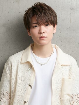 ヘアアンドメイク ニューヨーク ニューヨーク 長岡天神店(Hair&Make NYNY) ナチュラルブラウン×ツーブロック