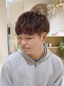 クーナバイトマト 横浜(Cuna by TOMTO) 【RYOSUKE】レッドブラウン_メンズカット_メンズ