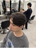 ラフカール神保町ブルーブラック韓国マッシュセンターパート