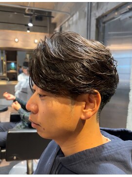 ブチメンズヘア(Buchi MEN'S HAIR) お客様スタイル韓流毛流れセンターパート