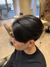 【セット時短★】メンズデザインカット＋前髪ストレート　￥9000→￥7500