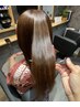 《カット×髪の栄養補給》カット＋髪質改善内部補修トリートメント￥9900