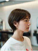 耳かけショート 清潔感 好感度 大人ショート/20代/30代