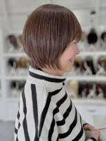 ザヘアメイクシェア(THE -HAIR MAKE SHARE-)&nbsp;柔らかな丸みが可愛い☆大人ショートボブ
