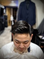 プラウド(PROUD) サイドパート スキンフェードフェード 七三分けビジネスヘア