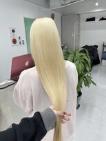ギア(GEAR.)&nbsp;スーパーロング☆抜きっぱなしブロンド/色落ちしないカラー
