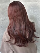 ルイス(L'wis)&nbsp;ブリーチなしピンクブラウン学割U24ケアブリーチ渋谷10代20代