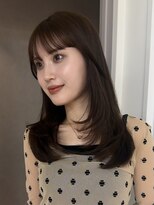 ノイ 銀座(noi) 顔周りレイヤーカットべージュカラーくびれレイヤーカット