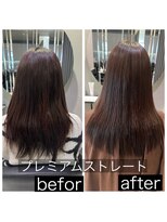 アース 南福島店(HAIR&MAKE EARTH)&nbsp;プレミアムストレート