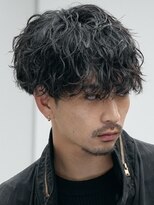 フィフス 大分(fifth)&nbsp;大分ツイストスパイラルパーマメンズカットラウンドマッシュ強め