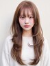【新規】【お悩み解消!】似合わせ小顔カット+クレンジング 天神/レイヤー