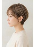 20代30代40代50代/白髪ぼかし対応大人ショートボブ