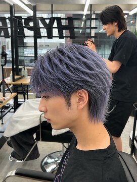 ハイパー ヨコハマ(HYPER yokohama) パープルブルーフェザーショート