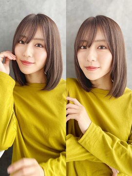 ラピス 新宿店(Lapis) 白髪カバー × 上質ツヤミディ[新宿/新宿駅/新宿]