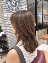 スチャステニィーバイルミ 日ノ出町店(Stastny by Lumi)&nbsp;大人レイヤーミディアム×艶ブラウン