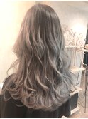 ブースターブリーチ☆ホワイトグレージュグラデーション