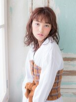 ヘアリラクゼーション クインズベリー(Hair Relaxation Queen's Berry)&nbsp;ピンクブラウンウェーブ