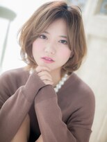 クオーレ ヘア アンジュ 水戸店(CUORE HAIR ange)&nbsp;*ange水戸*…グラデーションカラーのくせ毛風小顔ふわミディa
