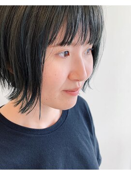 ヘアメイク ミッカ(HAIR MAKE MICCA) Blue color◎杉浦 恵