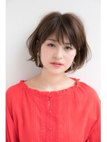 ラフ フロム ガーデン(Laf from GARDEN)&nbsp;加藤貴大30代人気　大人かわいい小顔ひし形ふんわりボブスタイル