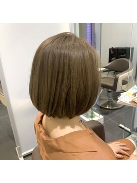 ネオヘアー 京成曳舟店(NEO Hair) 王道ボブ×ミントベージュ【ブリーチなし】