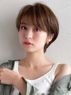 マセナ(Masena) コンパクトショート×マロンベージュ×Masena